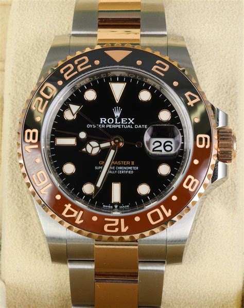 rolex gmt master ii root beer replica|rolex root beer two tone.